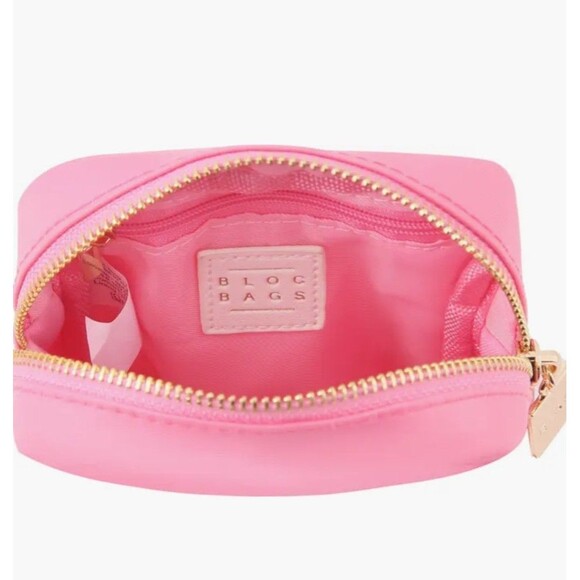 Bloc Bags Mini Pill Cosmetic Bag Pink - Picture 3 of 5